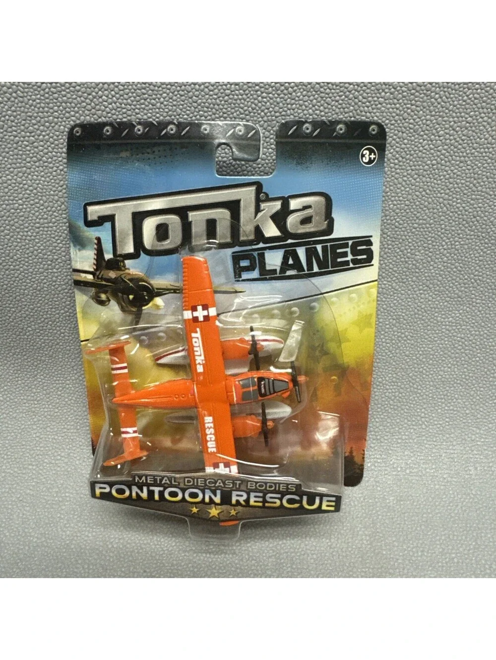 Tonka Metals Lot Costal Unit Helicopter, Sea & Pontoon Rescue Plane 1/64 READ